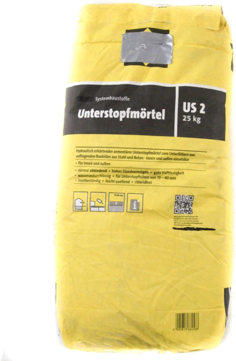 SAKRET Unterstopfmörtel US 2 Quellmörtel 25KG 1, 1