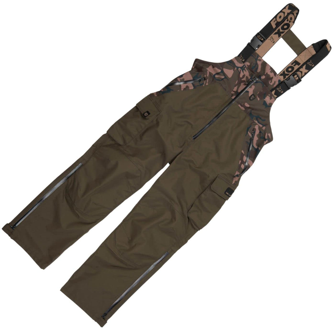 Fox Aquos Tri-Layer Salopettes - Regenhose Latzhose S Grün, S Grün