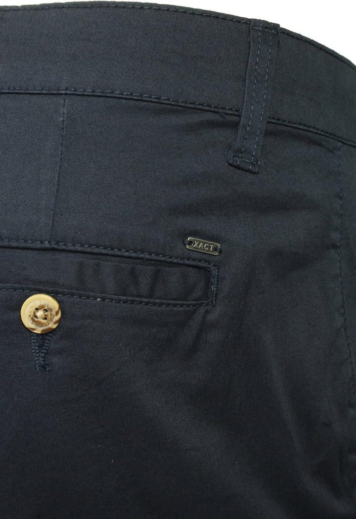 Xact Herren Chino Shorts Baumwoll Stretch Regular Fit Kurze Hose Sommer Bermuda Golf Business Casual