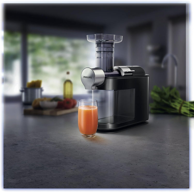 Philips Avance Masticating Juicer HR1946/70, Schwarz