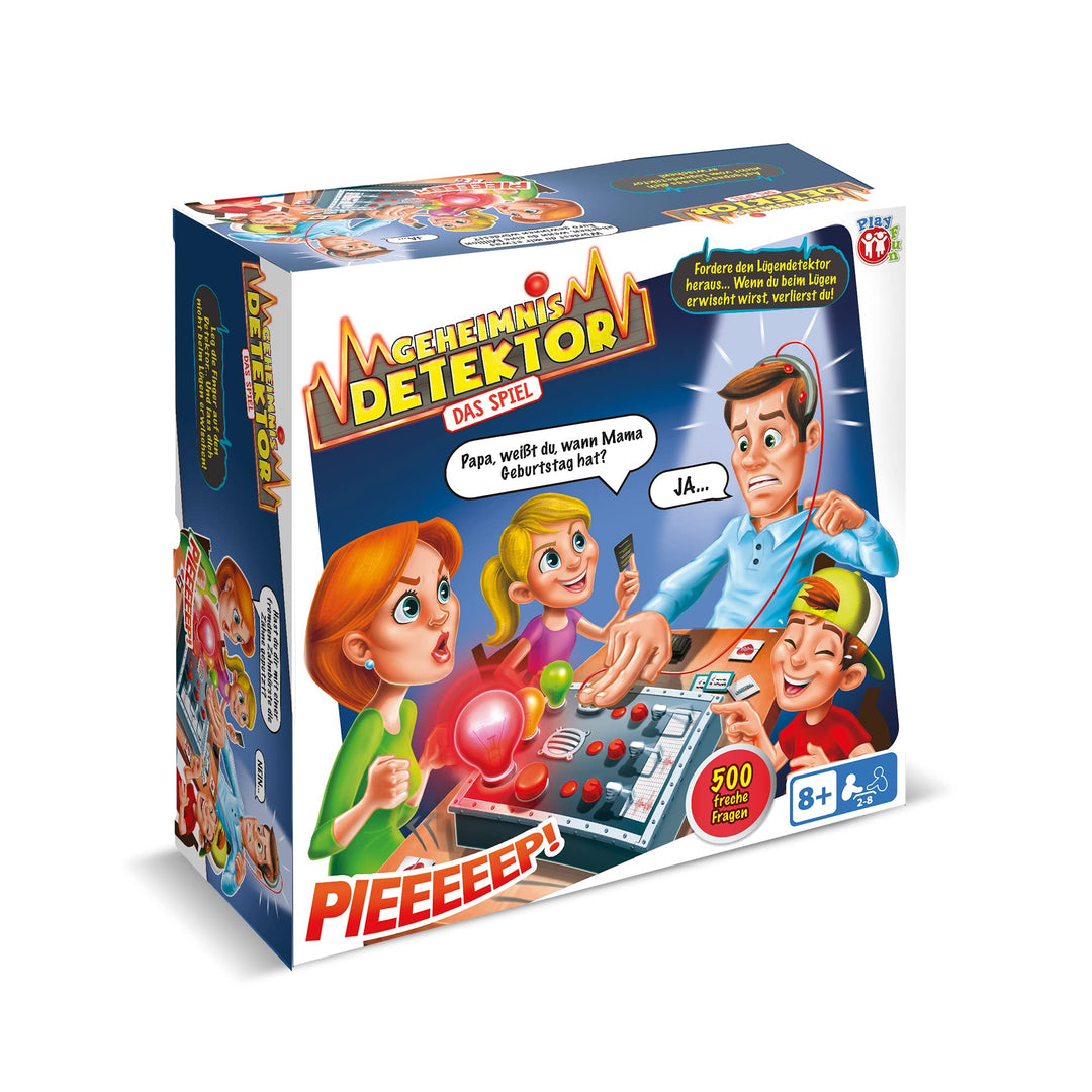 PLAY FUN BY IMC TOYS Geheimnis Detektor | Wahrheit oder Lüge Spiel, lustiges Familien-Brettspiel für