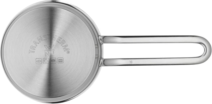 WMF Mini Stielkasserolle 10cm, klein, ohne Deckel, Kleiner Topf Induktion 0,5l, Cromargan Edelstahl,