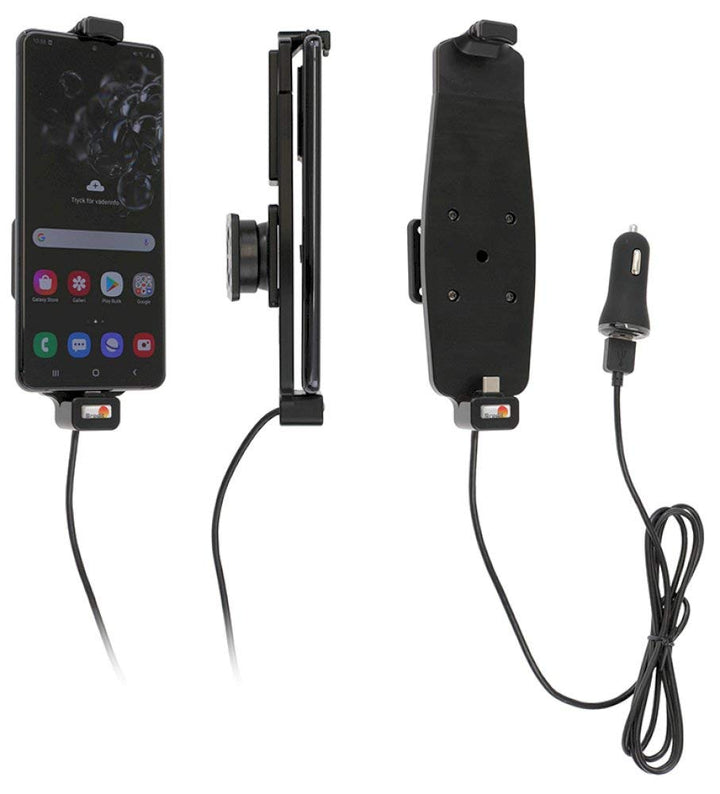 Brodit Gerätehalter 721218 | Made IN Sweden | mit Ladefunktion für Smartphones - Samsung Galaxy S20