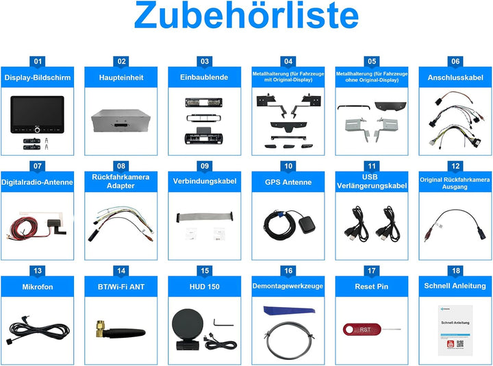 DYNAVIN Android Autoradio Navi für Ford Transit Custom Connect Courier 2014-2018: 10,1 Zoll Radio mi