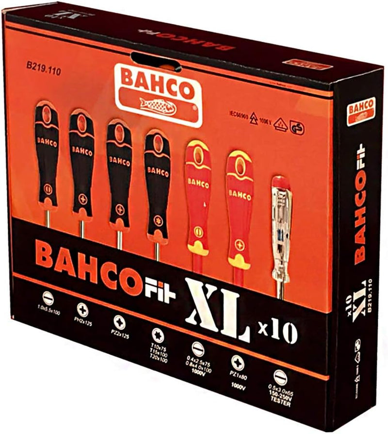 Bahco Fit Xl 10 Pcs Set