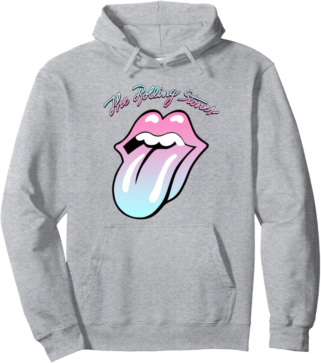 Offizielle Rolling Stones Gradient Zunge Pullover Hoodie