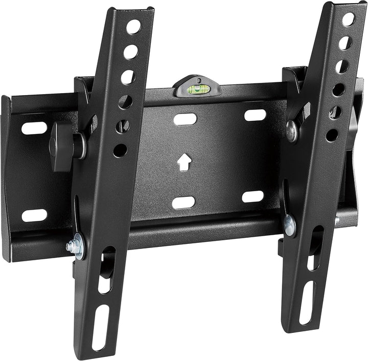 RICOO Monitor TV Wandhalterung Flach Ultra Slim Neigbar für 23-42 Zoll, Universal TV Halterung N2122
