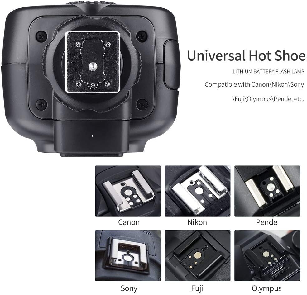 Godox TT600 2.4G Speedlite Master/Slave-Blitz mit integriertem Auslösesystem für Canon Nikon Pentax
