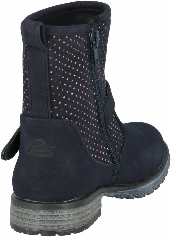 Lico Mädchen Laurie Mode-Stiefel 28 EU Marine Rosa, 28 EU Marine Rosa