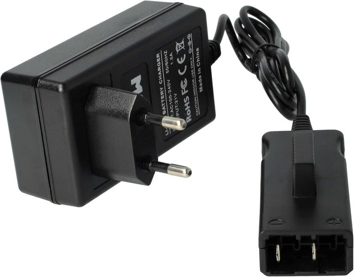 vhbw 220V Netzteil Ladegerät Ladekabel kompatibel mit Werkzeug Gardena High Delimber TCS Li-18/20, L