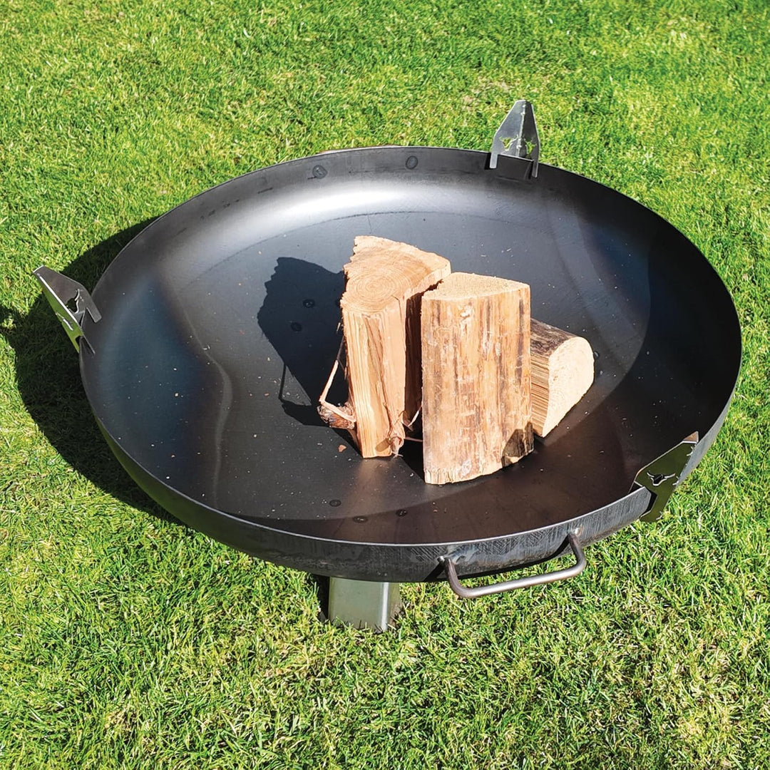 Grillfire T-SPACER L (3er Set) | Edelstahl Abstandshalter für Feuerplatten | 8 cm Höhengewinn | Univ