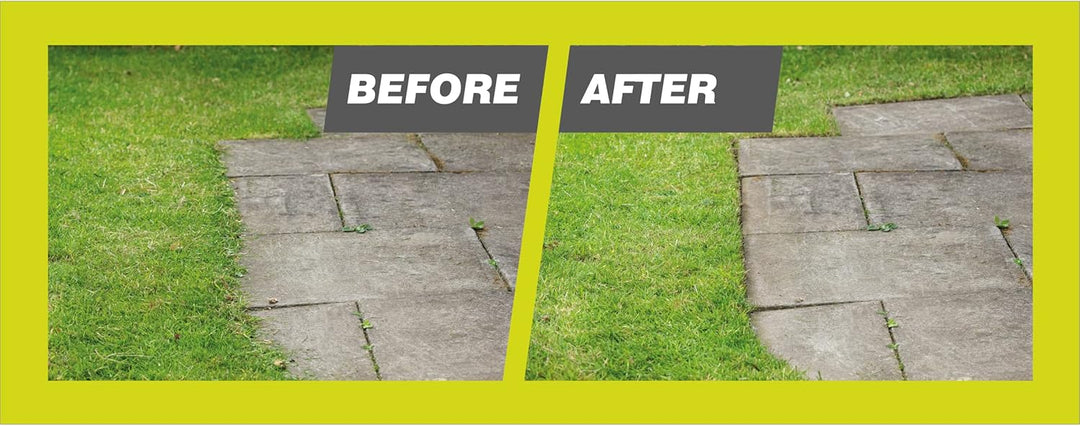 RYOBI 18 V ONE+ Akku-Rasenkantenschneider RY18EGA-0 (Verstellbarer Griff, 22 cm Messer, 4-stufige Sc