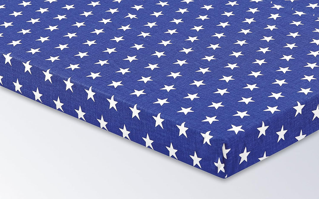 bambini 086603 Kinderreisematratze Star, blau