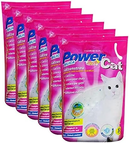 PowerCAT 9120004635082 Silica Katzenstreu 25.2 kg