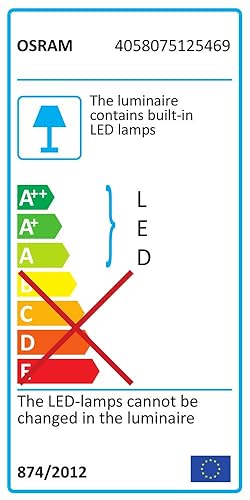 Osram LED Panan Speaker Schreibtisch-Leuchte, für innenanwendungen, Warmweiss, dimmbar per Touch-Sch