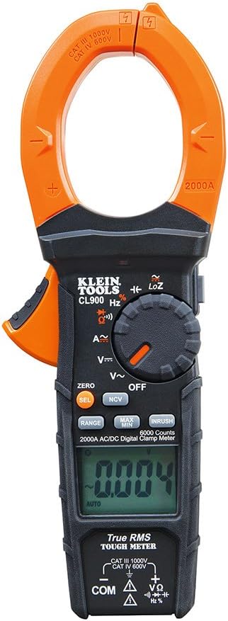 Klein Tools CL900 Hand-Multimeter digital CAT III 1000 V, CAT IV 600V Anzeige (Counts): 6000 Digital