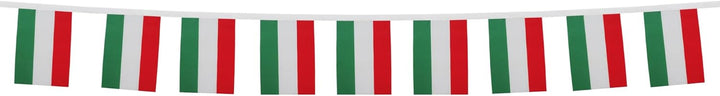 AZ FLAG FAHNENKETTE UNGARN 12 Meter mit 20 flaggen 45x30cm- UNGARISCHE Girlande Flaggenkette 30 x 45
