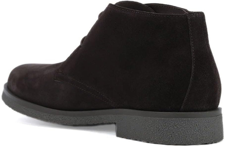 Geox UOMO CLAUDIO A Herren Derby Schnürhalbschuhe 42 EU Dk Coffee, 42 EU Dk Coffee