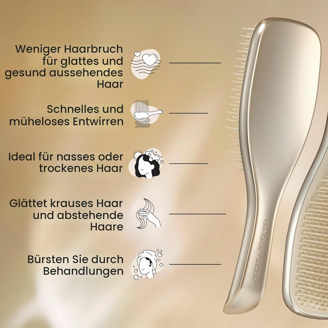 Tangle Teezer Ultimate Detangler Haarbürste – Nasses & Trockenes Haar – Entwirrungsbürste für Alle H