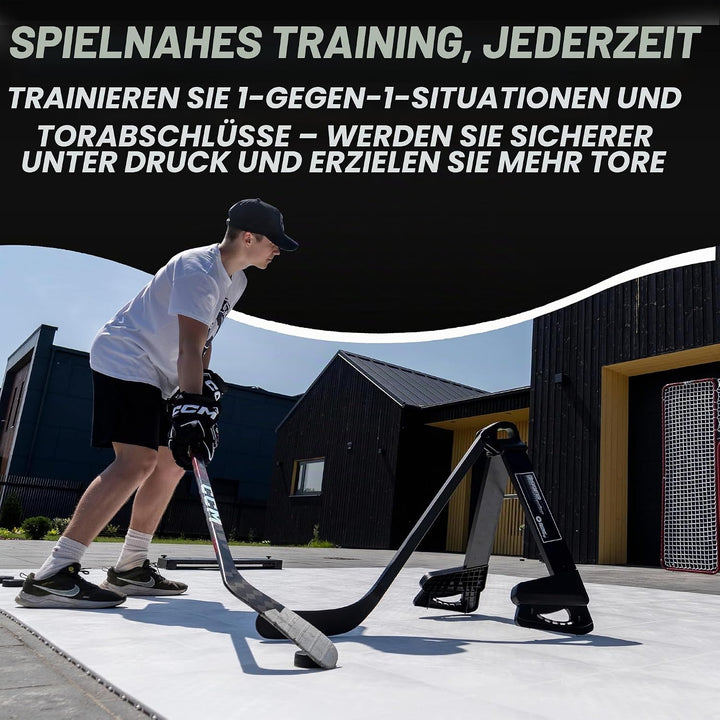 Better Hockey Extreme Pro Defender - Stickhandling Trainer - Versatile Training Aid for Skills and P