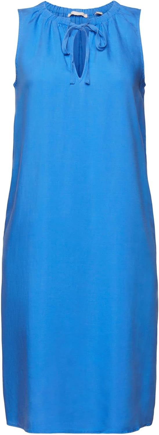 ESPRIT Damen Kleid XS 410/Bright Blue, XS 410/Bright Blue