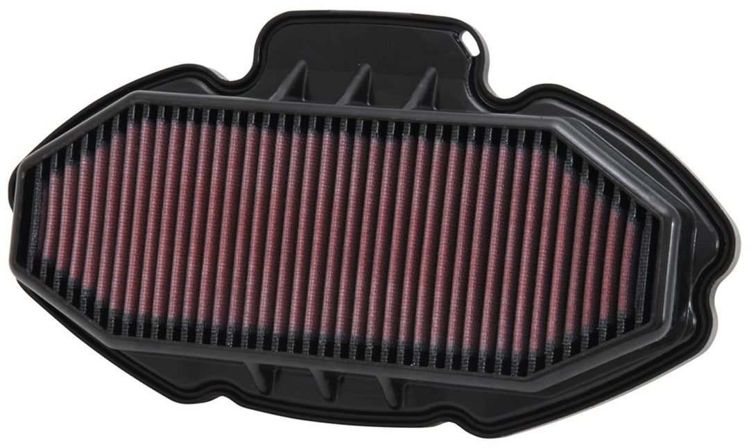 K&amp;N HA-7012 Motorrad Tauschluftfilter Rot