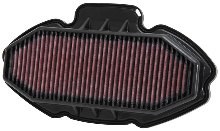 K&amp;N HA-7012 Motorrad Tauschluftfilter Rot