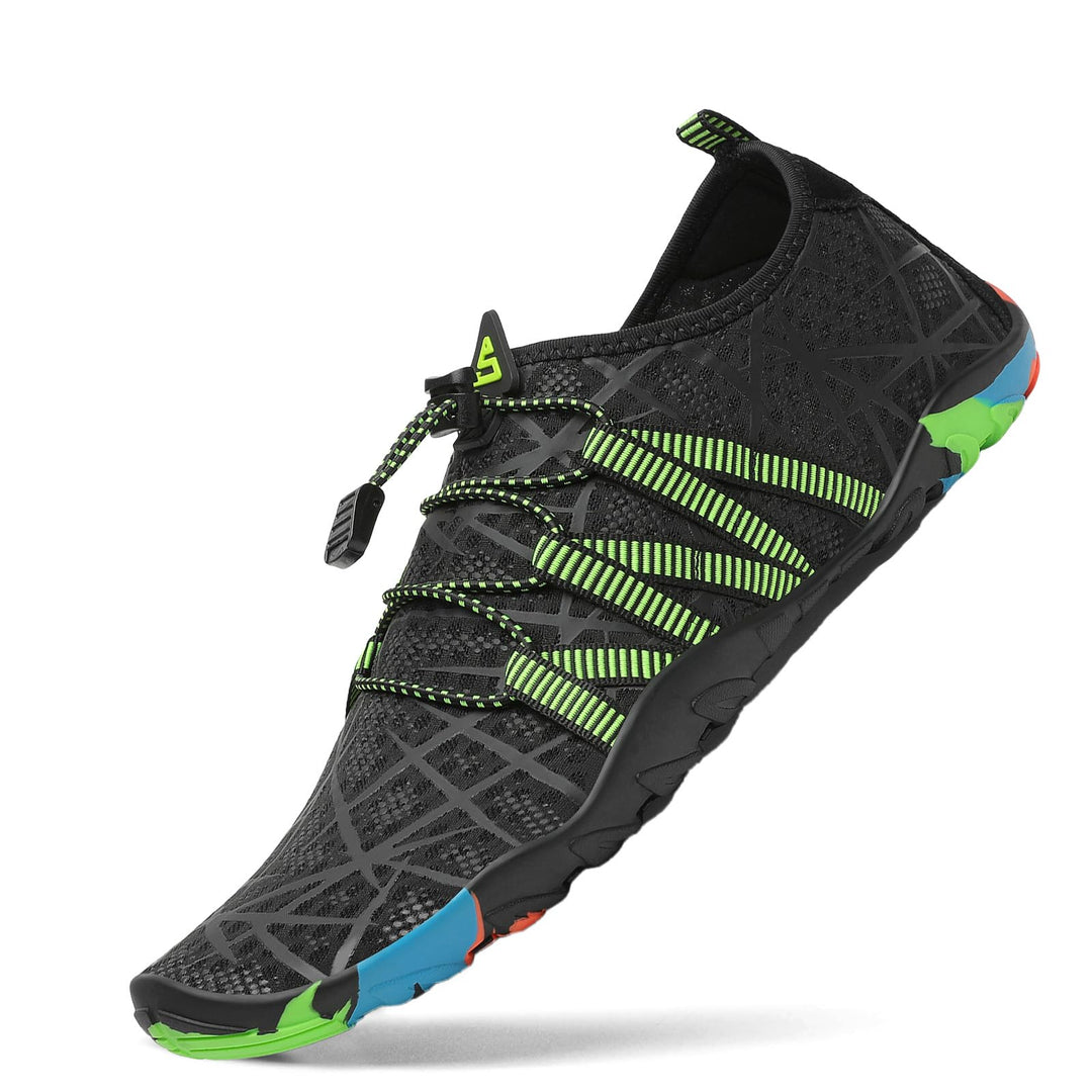 SAGUARO Herren Badeschuhe Damen rutschfeste Sohle Schnell Trocknend Schwimmschuhe 37 EU Graphit, 37