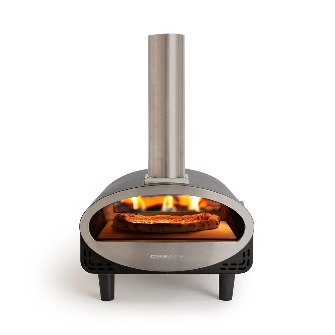 CREATE/PIZZA MAKER ADVANCE/Pellet-Ofen für Steinofenpizzen/Pizzen bis Ø30 cm, schnelles Aufheizen, T