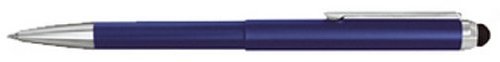 Heri Stempelkugelschreiber Stamp&Touch Pen 3 in 1 Für Smartphones, Tablets, Touchphones, dunkelblau