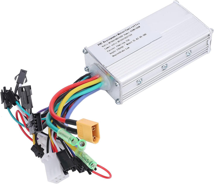 BuyWeek Elektrofahrrad Brushless Motor Controller Kit, 36V 48V 60V 450W 500W Sinuswelle Controller u