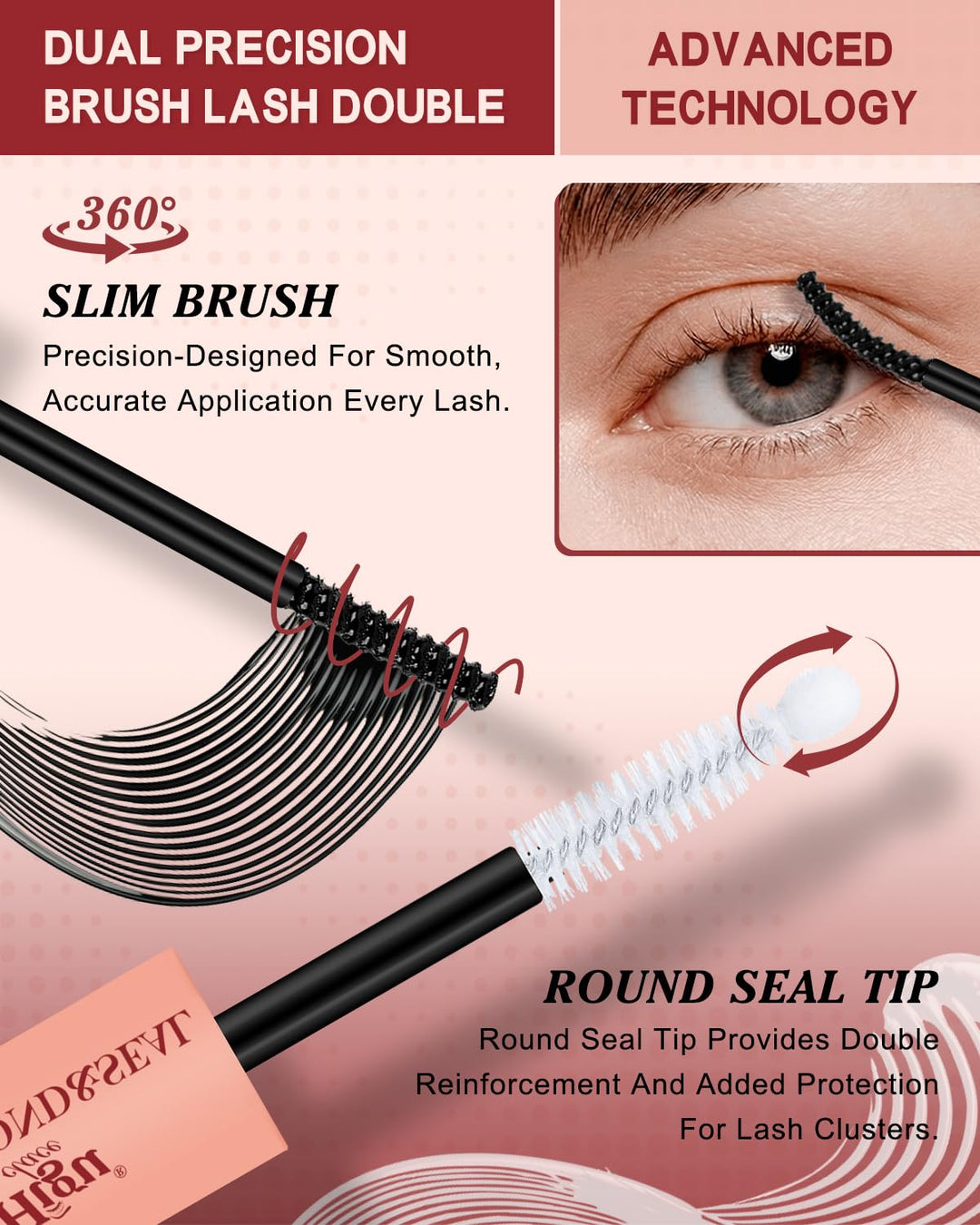 Higu clace Lash Bond &amp; Seal Set mit Remover – Wimpernkleber &amp; Entferner für Cluster Lashes &amp; DIY Wim