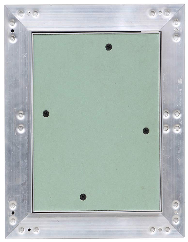 Revisionsklappe Revisionstür Aluminium-Rahmen Gipskarton Revisionstür 25x30 cm V2Aox