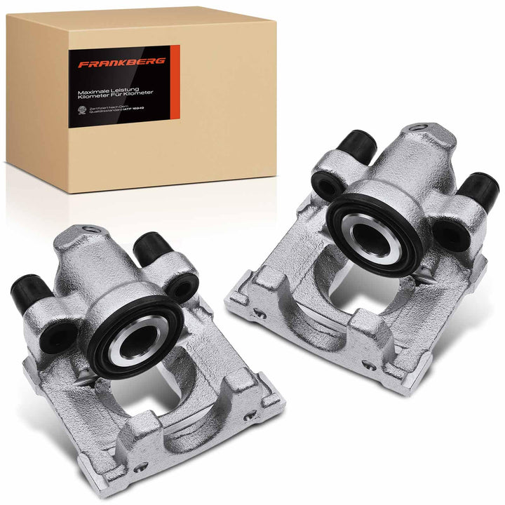 Frankberg 2x Bremssattel Bremszange Hinten Links Rechts Kompatibel mit 9-3 Cabriolet YS3D 1999-2002
