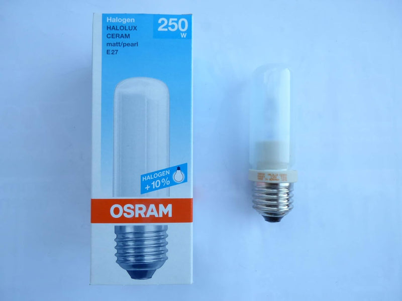 Osram Halogenglühlampe Halolux Ceram E27, 250W matt