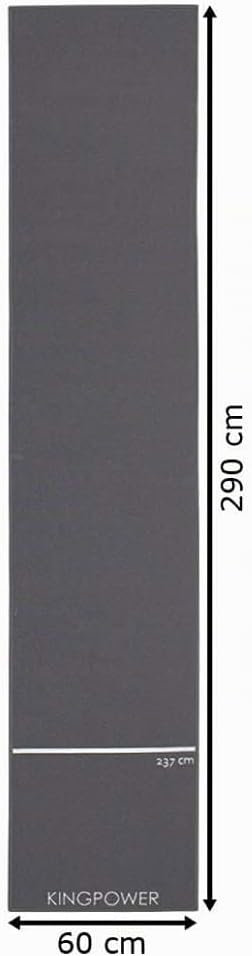 Kingpower Dart Darts Teppich Dartteppich Dartmatte 290x60 cm Steeldart Dartpfeile Dartboard Zubehör