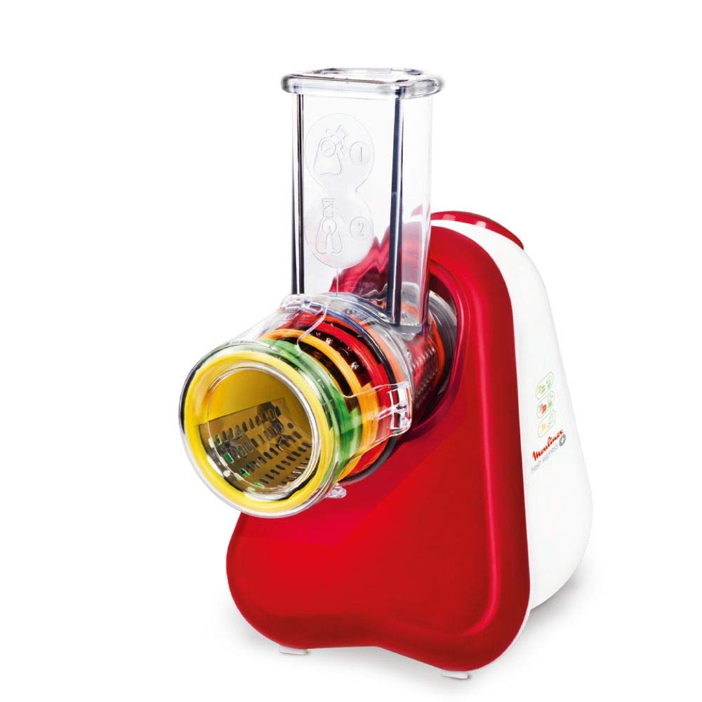 Moulinex DJ756G Fresh Express Plus | Elektrisches Schnitzelwerk | Gemüseschneider | Gemüsehobel | 5