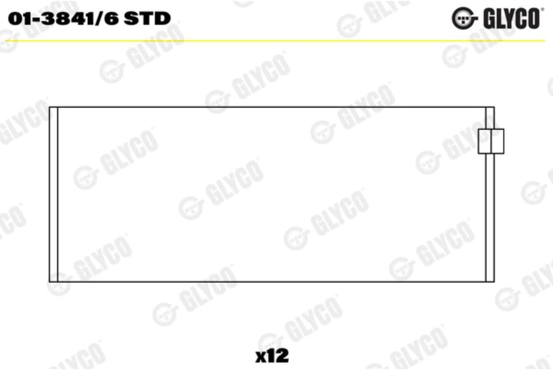 Glyco 01-3841/6 STD Pleuellager