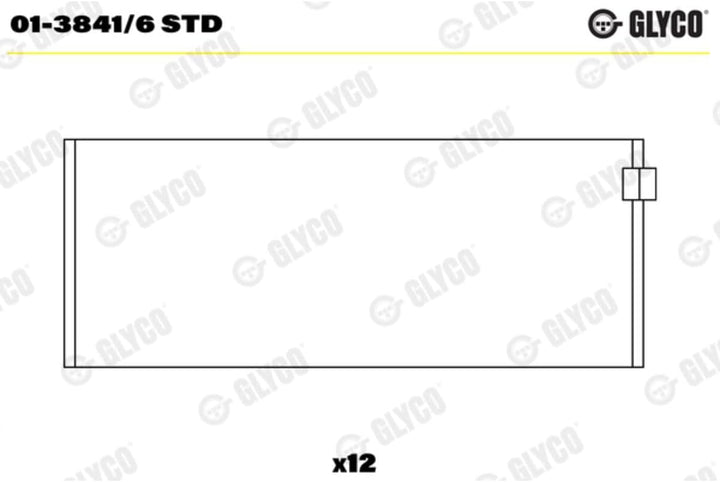Glyco 01-3841/6 STD Pleuellager