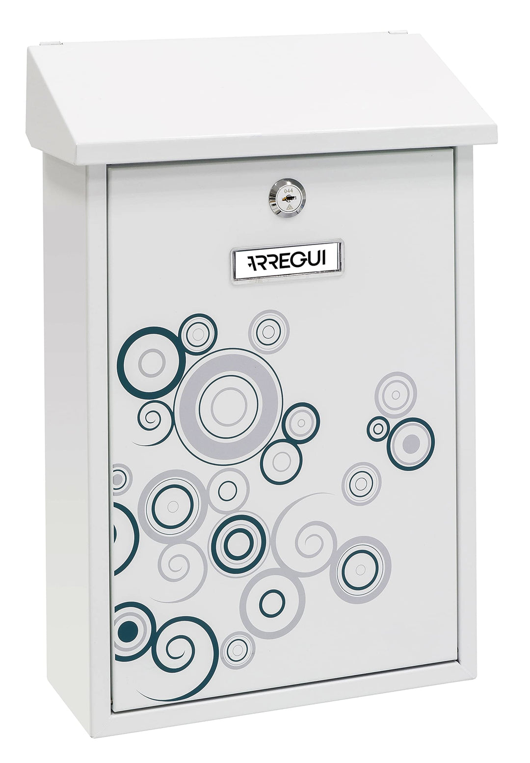 ARREGUI Premium E5606 Briefkasten aus Verzinktem Stahl, mit im Siebdruck lackiertem Motiv "Spark", G