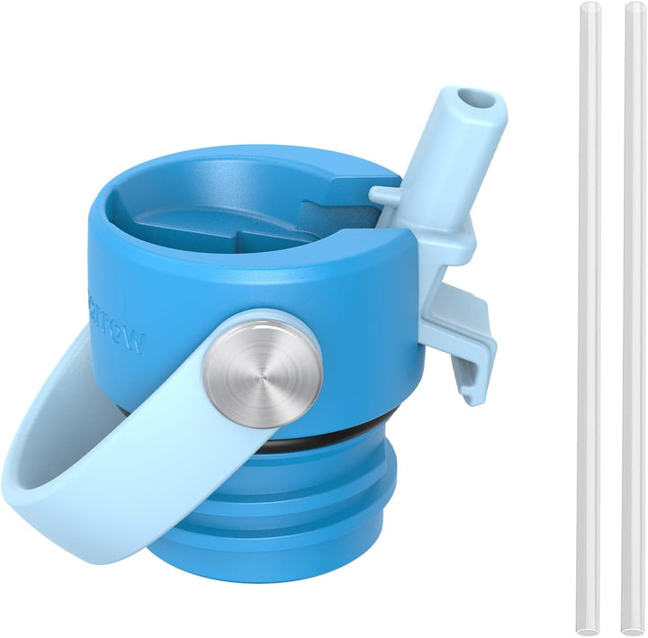 Super Sparrow Trinkflasche Edelstahl - Thermobecher - 350ml, 500ml, 750ml, 1L, 1.2L - FlipFlow Trink