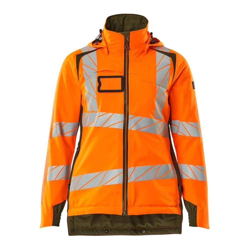 Mascot Damen X Arbeitsjacke (1er Pack), Hi-Vis Orange/Moosgrün