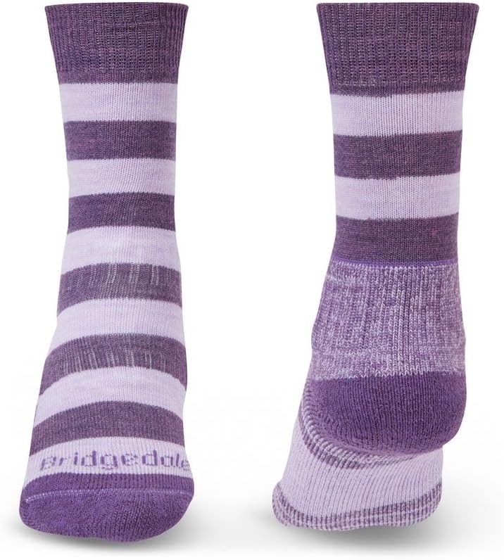 Bridgedale Damen Hike Lightweight Merino Performance Boot Original Socken S Flieder/Violett, S Flied