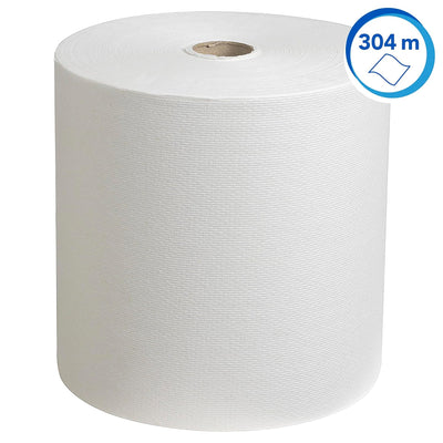 Scott gerollte Papierhandtücher 6667 - Rollenhandtuch für Spender - 6 x 304 m Papierhandtuchrollen-