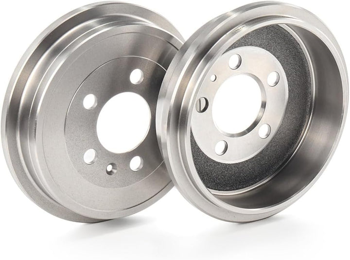 2x RIDEX Bremstrommel 123B0037 hinten für POLO (9N_) 4,0kg