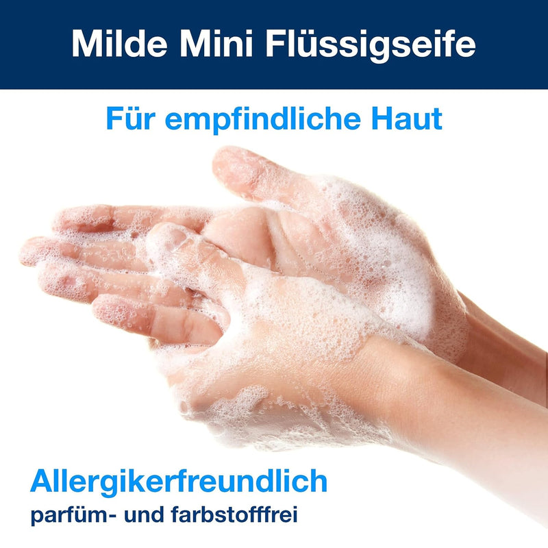 Tork Sensitive Hand Mini Flüssigseife S2, dermatologisch getestet, 8 x 475 ml, 420702 3800 ml (8er P