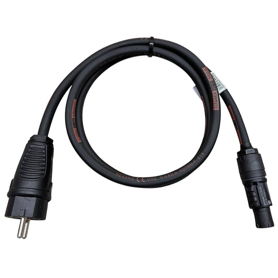 NWP 1,5m Schuko Stecker auf powerCON TRUE1 NAC3F-TRUE1-L, TITANEX® H07RN-F 3G2,5