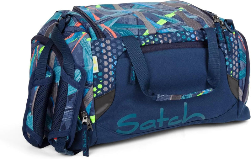 Satch SAT-DUF-001-9H6 Unisex Windelrucksack Splashy Lazer, Splashy Lazer