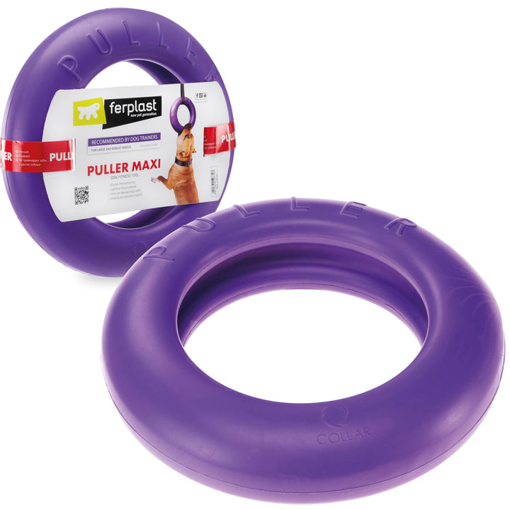 Gioco Interattivo per Cani Grandi PULLER MAXI 1 Anello, Addestramento, Corsa, Salto, Tiro, Spring Po