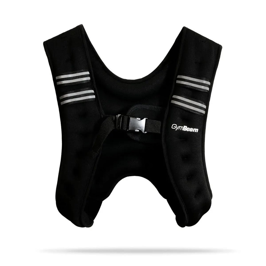 GymBeam Gewichtsweste - Effektives Fitness-Accessoire, mit Klettverschluss, anpassbares Gewicht, ver
